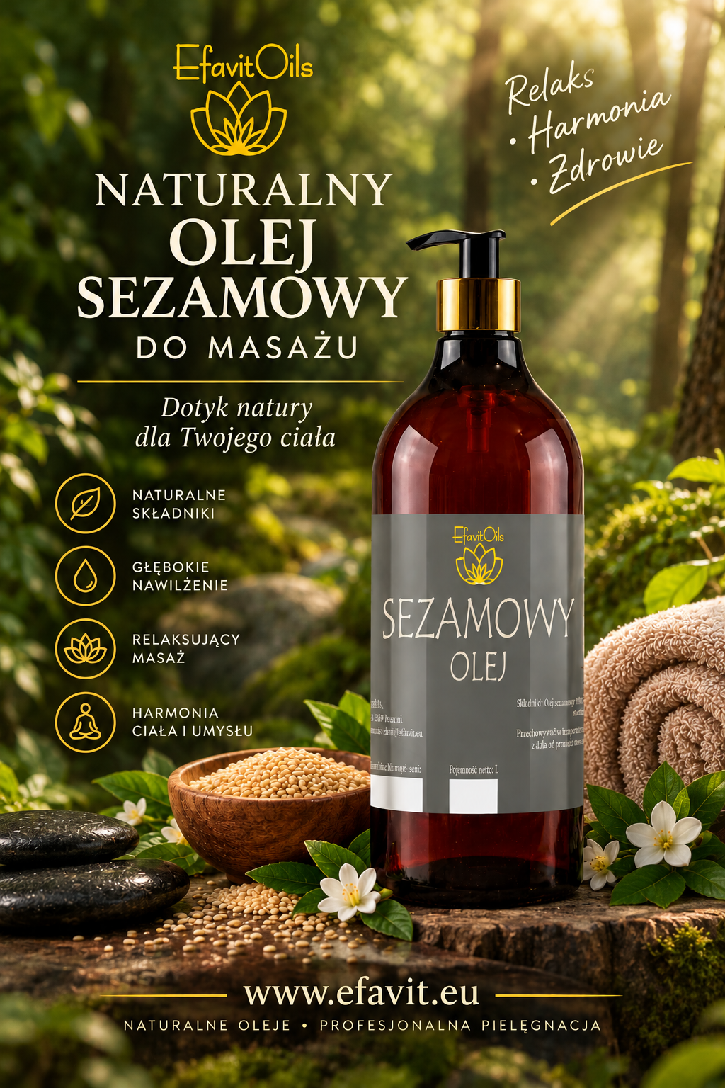 OLEJ SEZAMOWY - obrazek 2